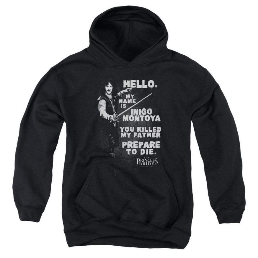 The Princess Bride Hello Again Youth Hoodie (Ages 8-12)