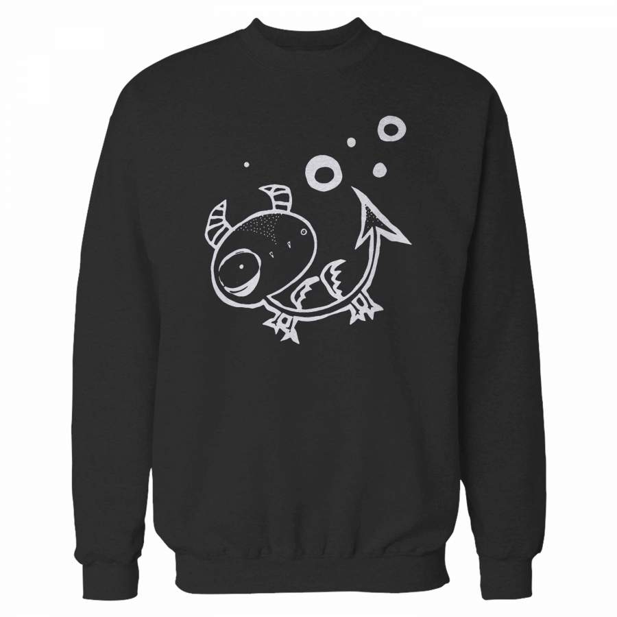 Cute Dragon With Moons Sweatshirt