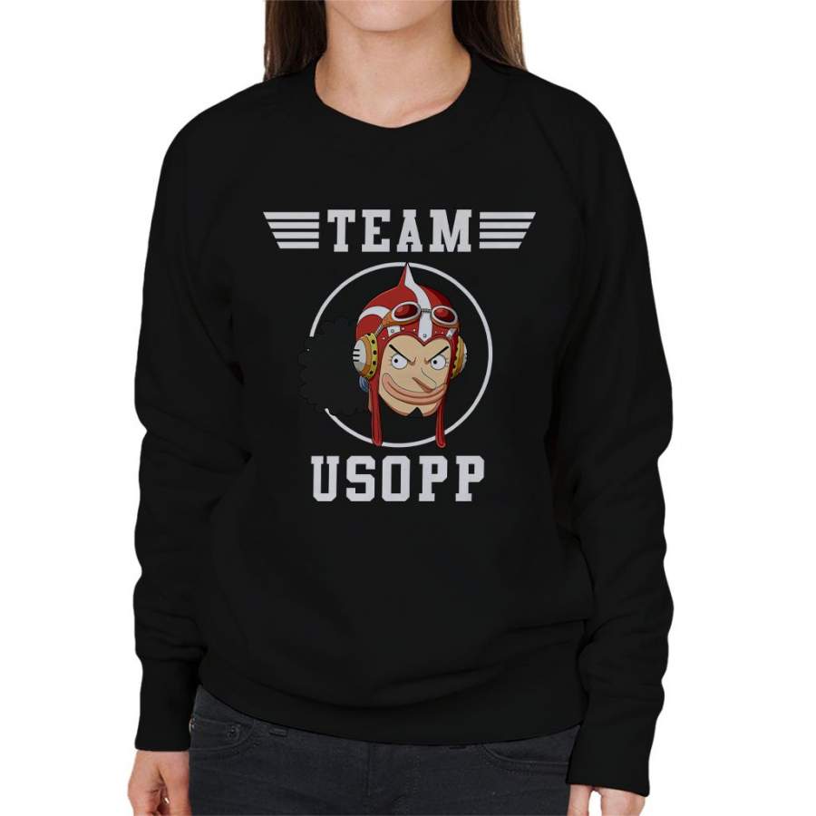 Team Usopp One Piece Women’s Sweatshirt