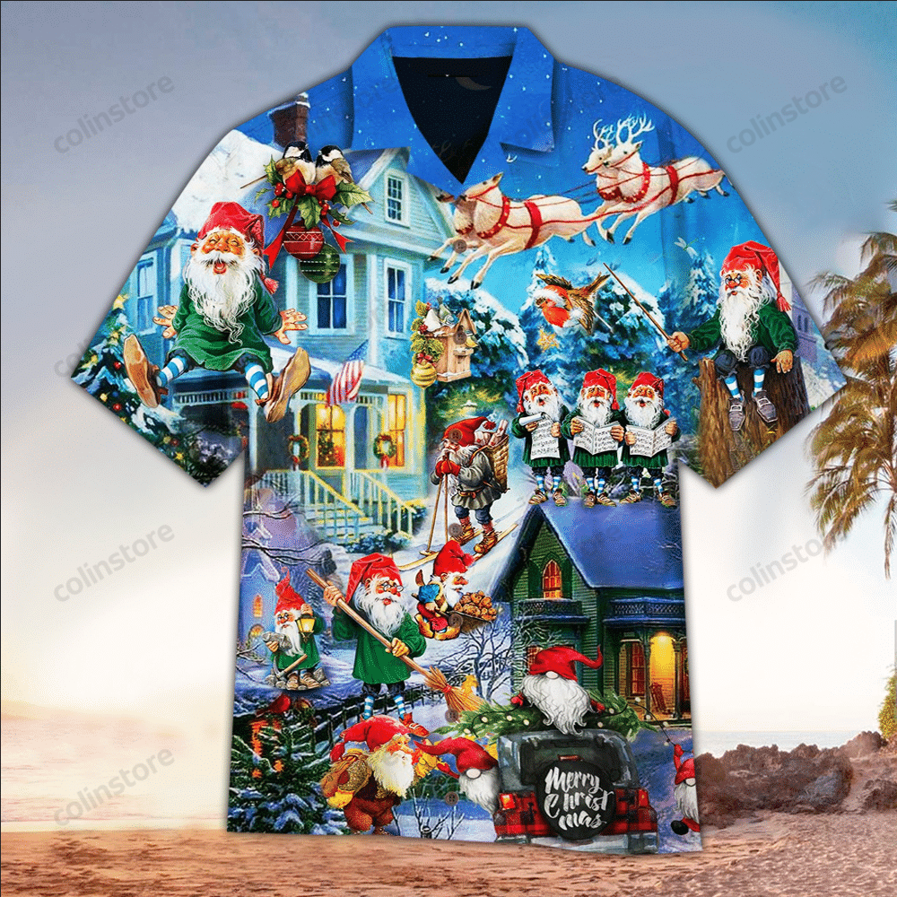 Christmas Santa Hawaii Shirt For Aloha Ha17738