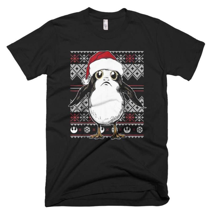 Xmas Porg Ugly Christmas T-Shirt