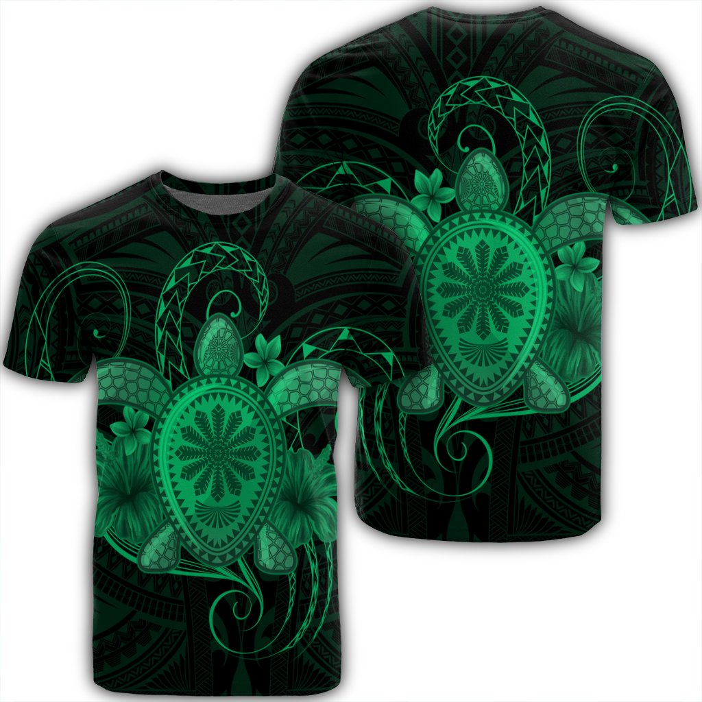 Hawaiian Turtle Hibiscus Polynesian Full Style Green Ah Ha58720