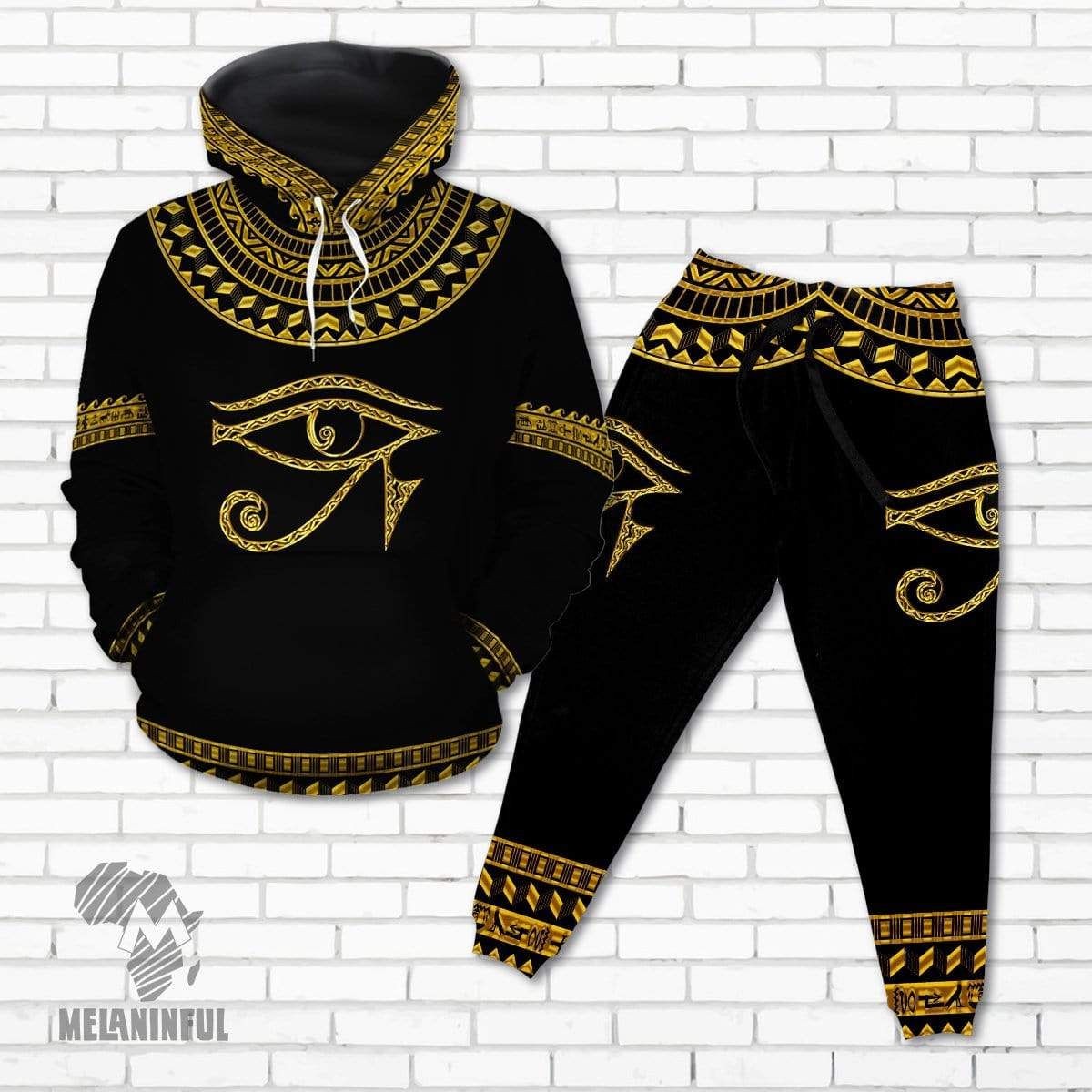 RA Egypt Fleece All-over Hoodie And Joggers Set