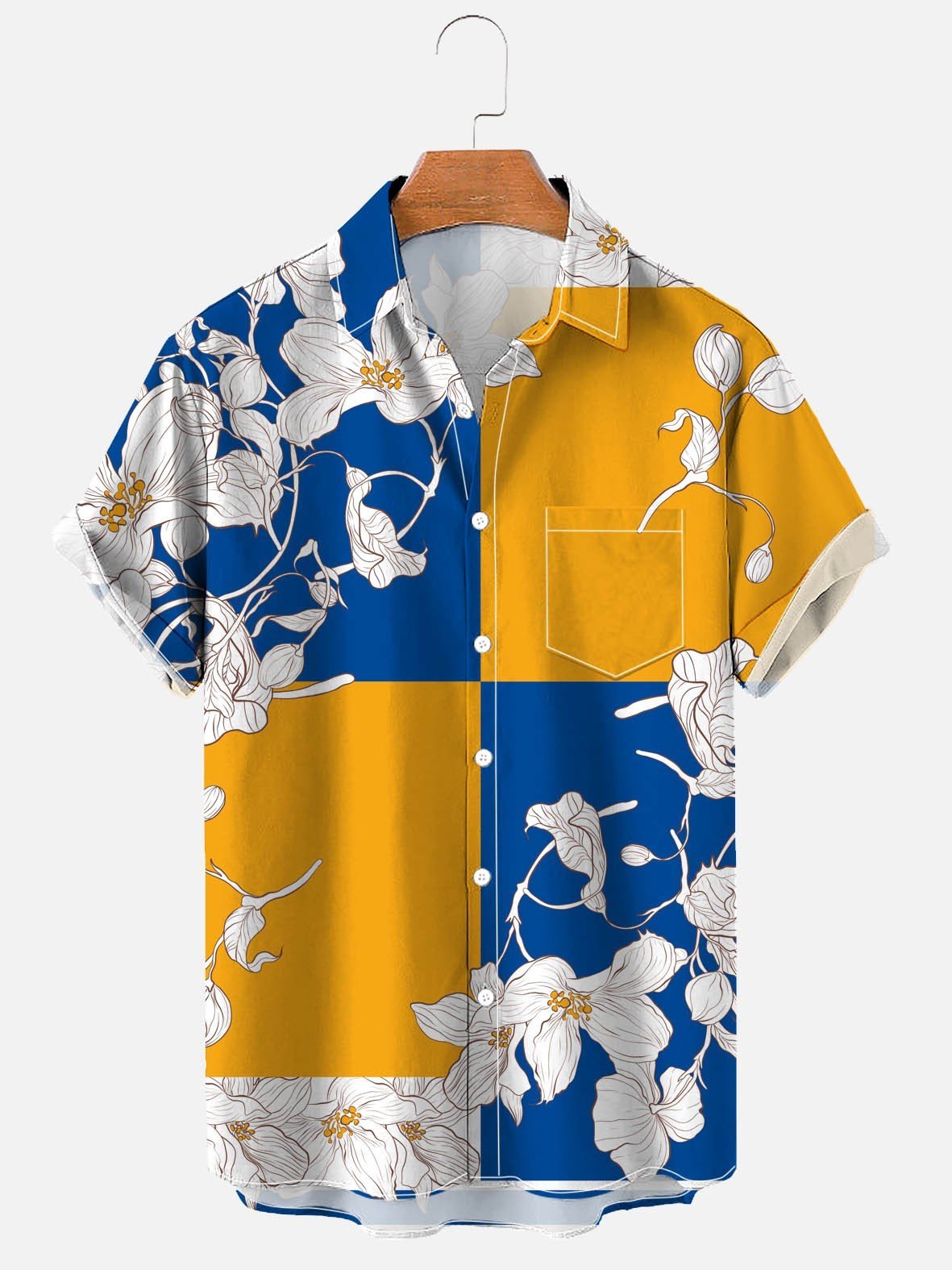 Hawaii Flowers Casual Shirt Ha81857