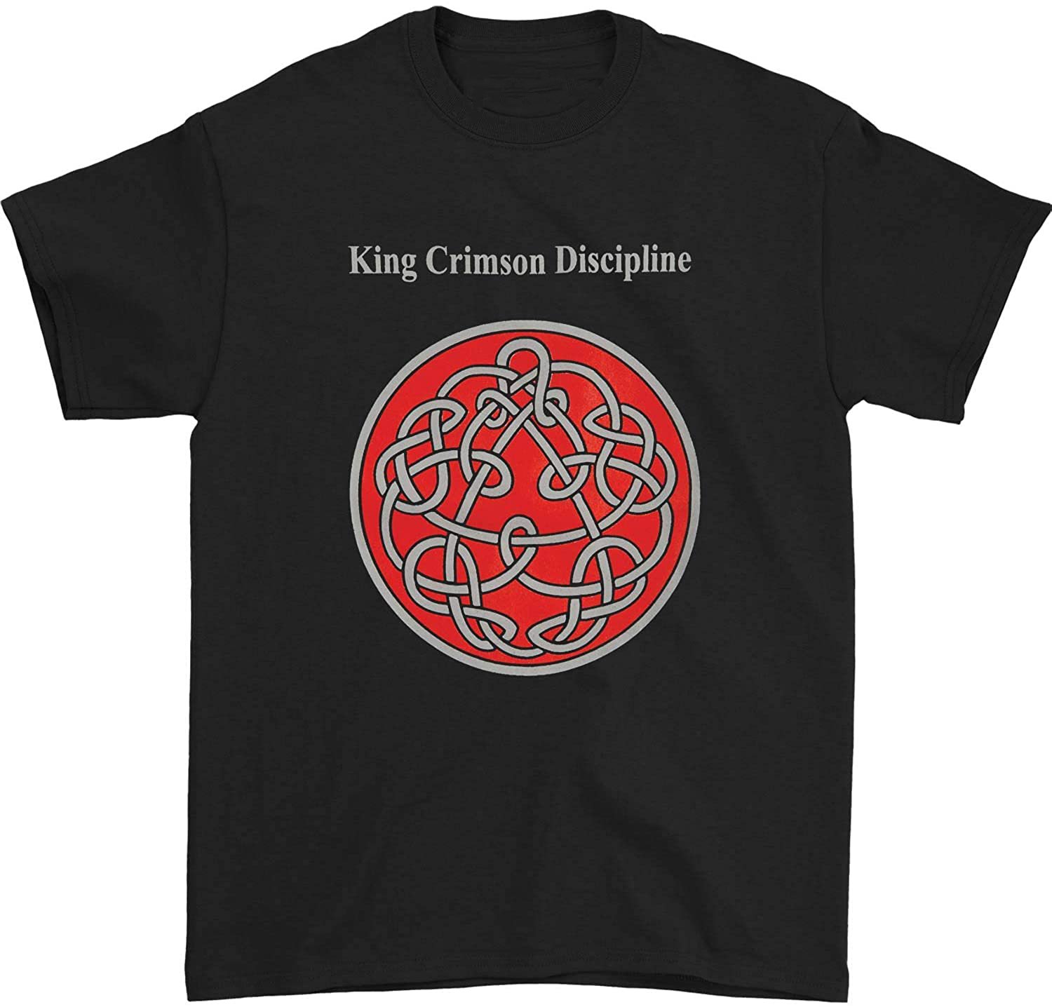 King Crimson Men’s Discipline Black T-Shirt Black
