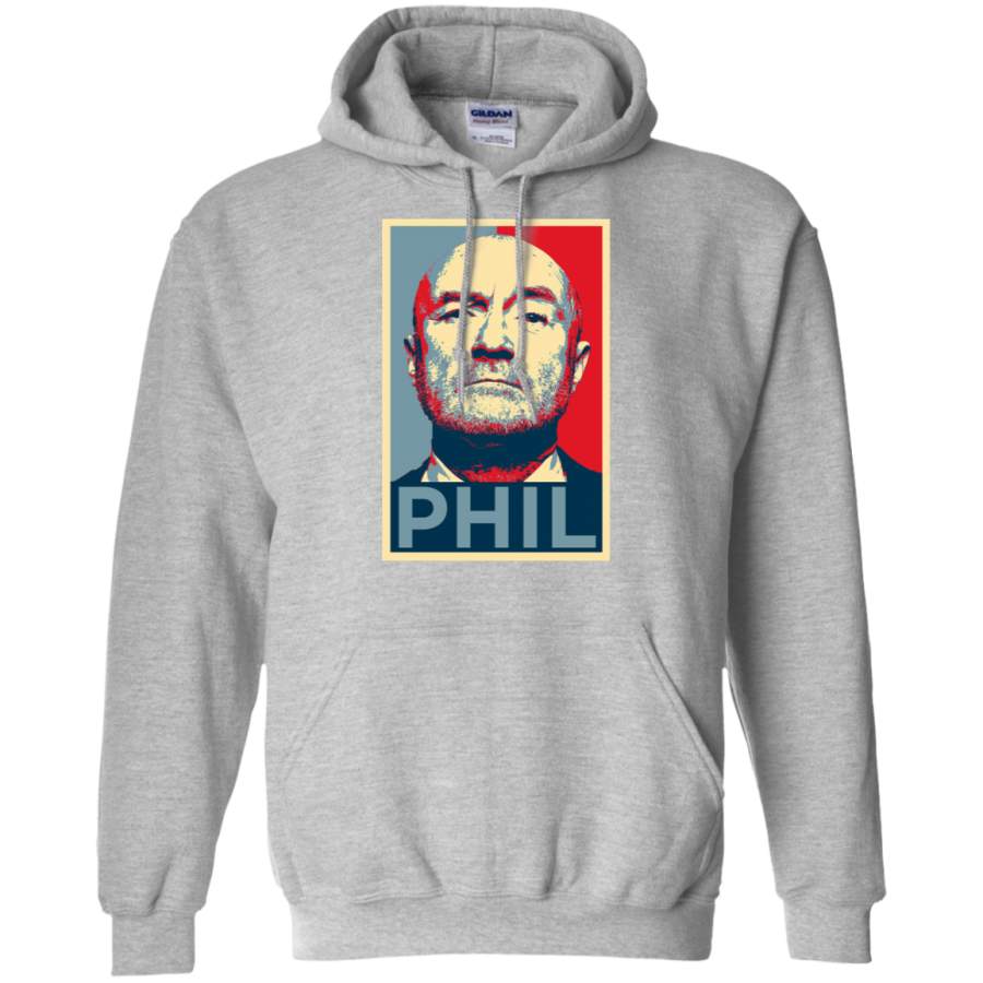 AGR Phil Collins Gildan Pullover Hoodie