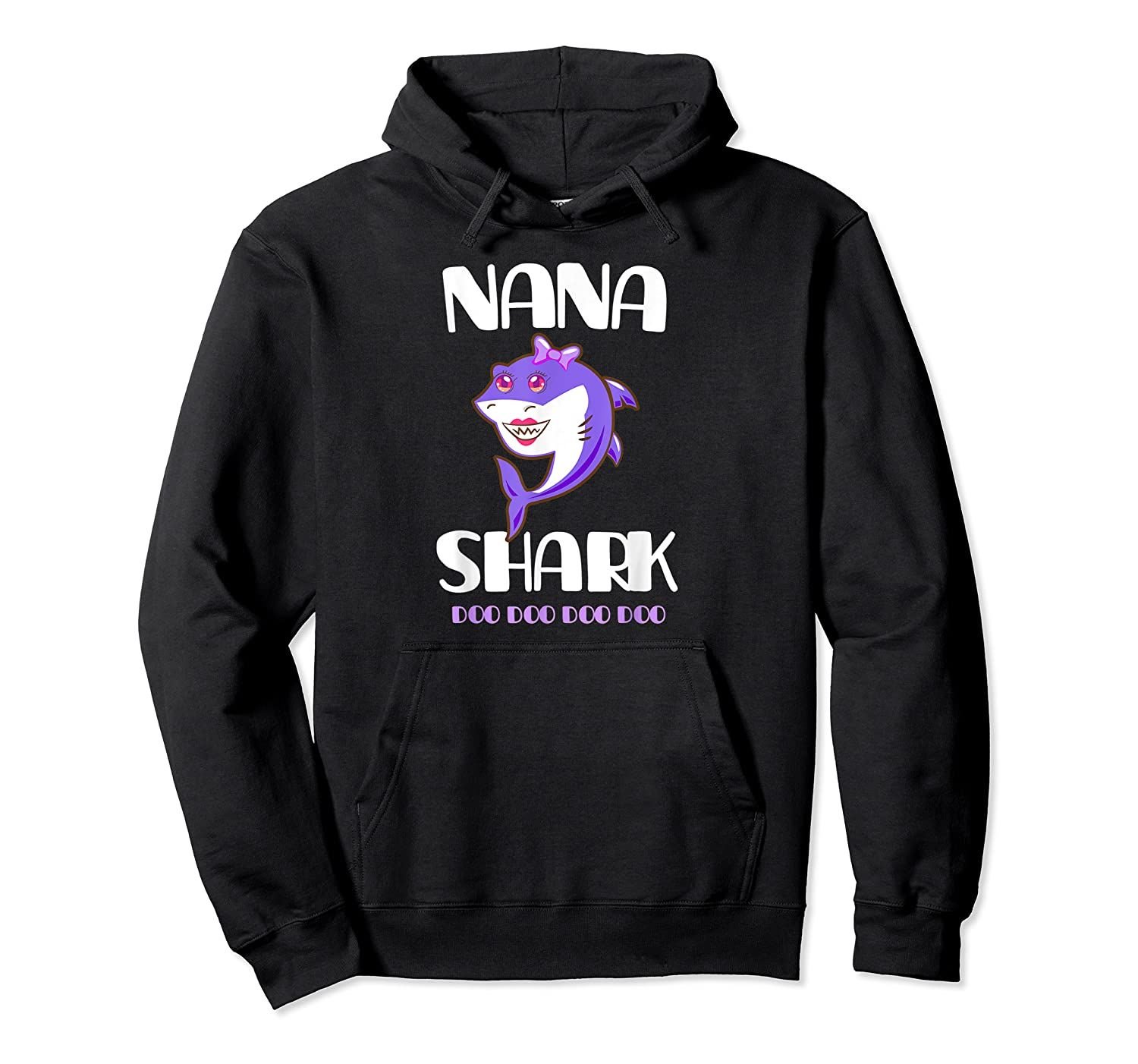 Womens Nana Shark Doo Doo Shirt Pullover Hoodie, T-Shirt, Sweatshirt