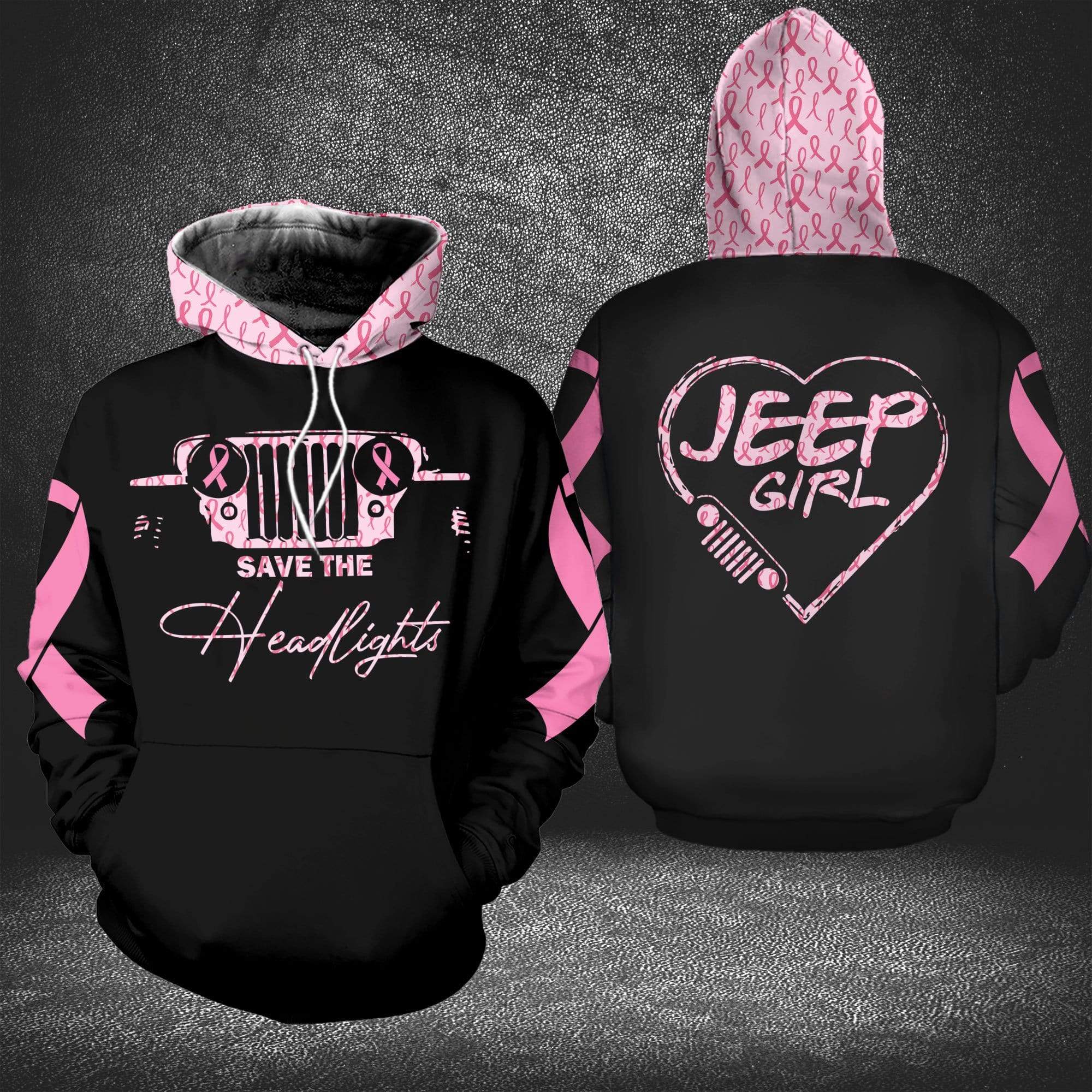 Jeep Girl Save The Headlights Hoodie 3d all over print #230321l