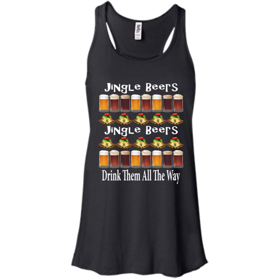 Ugly Christmas – Jingle Beers Men/Women Tank top