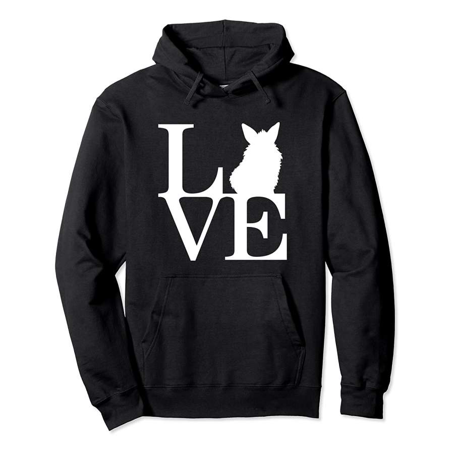 Lionhead Bunny Rabbit Lover, I Love Bunnies Graphic Pullover Hoodie Unisex 3D All Over Print