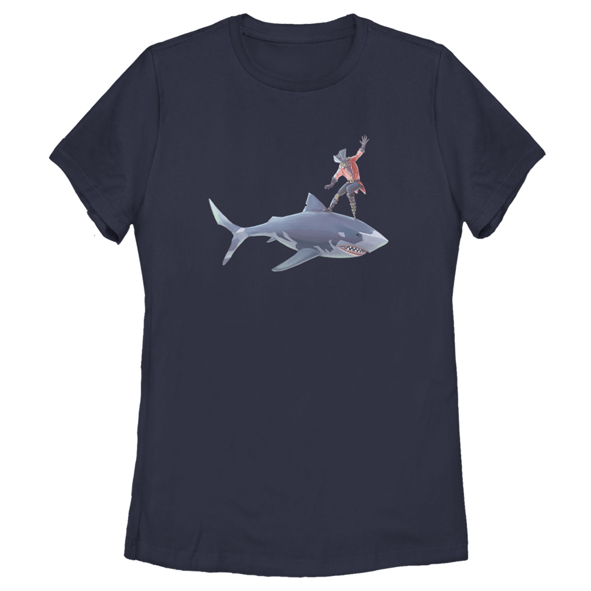 Sea Of Thieves Women’S Shark Surfer  T-Shirt