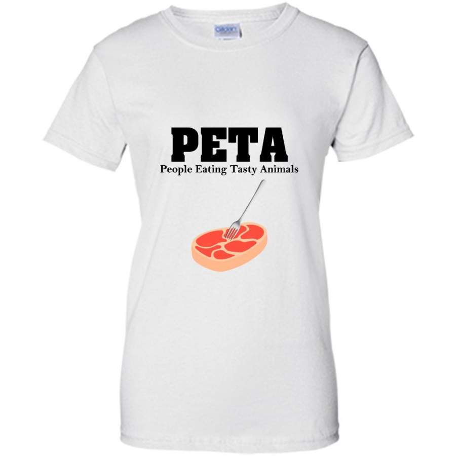 PETA People Eating Tasty Animals (w) – Gildan Women Shirt