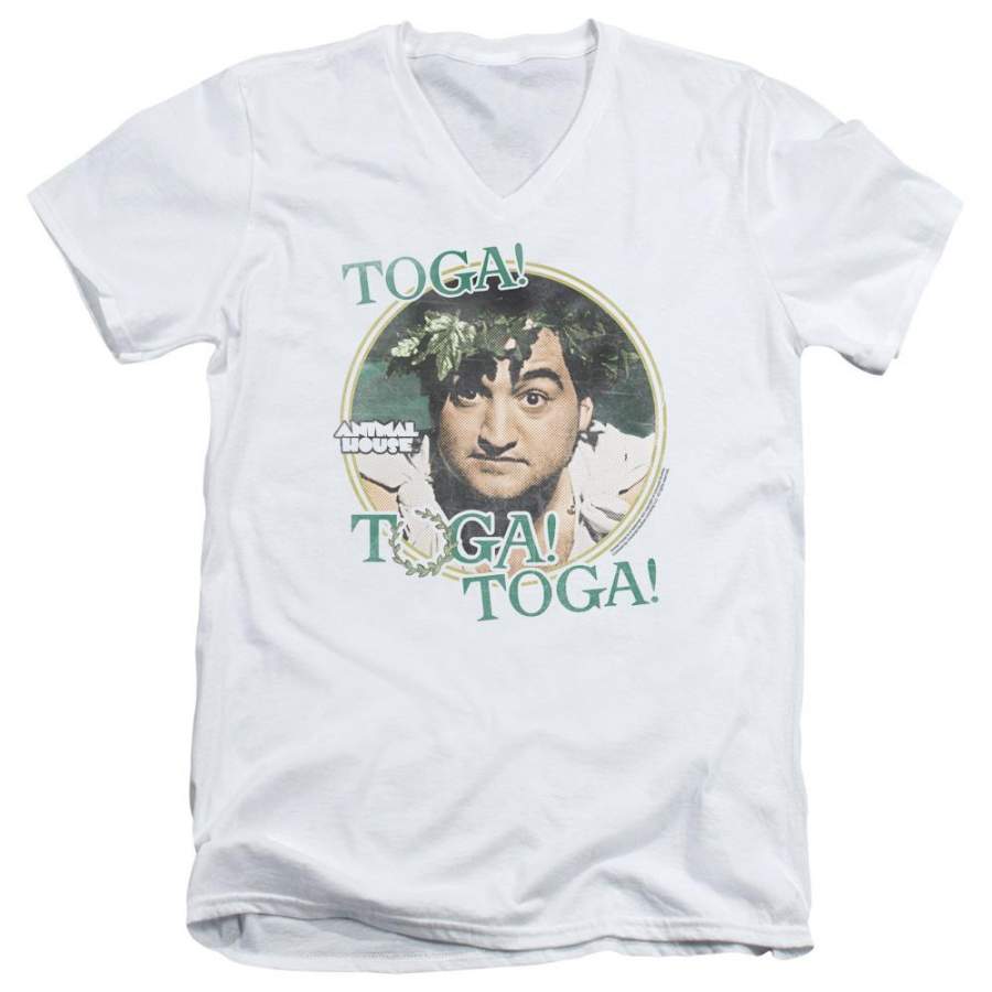 Animal House Toga Men’s V-Neck T-Shirt