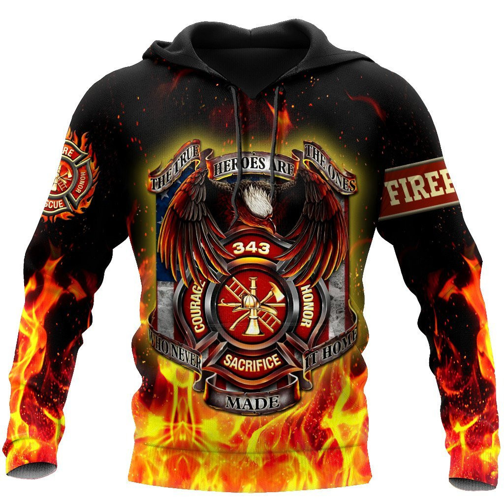 Firefighter 3D All Over Printed For Men And Women Pl