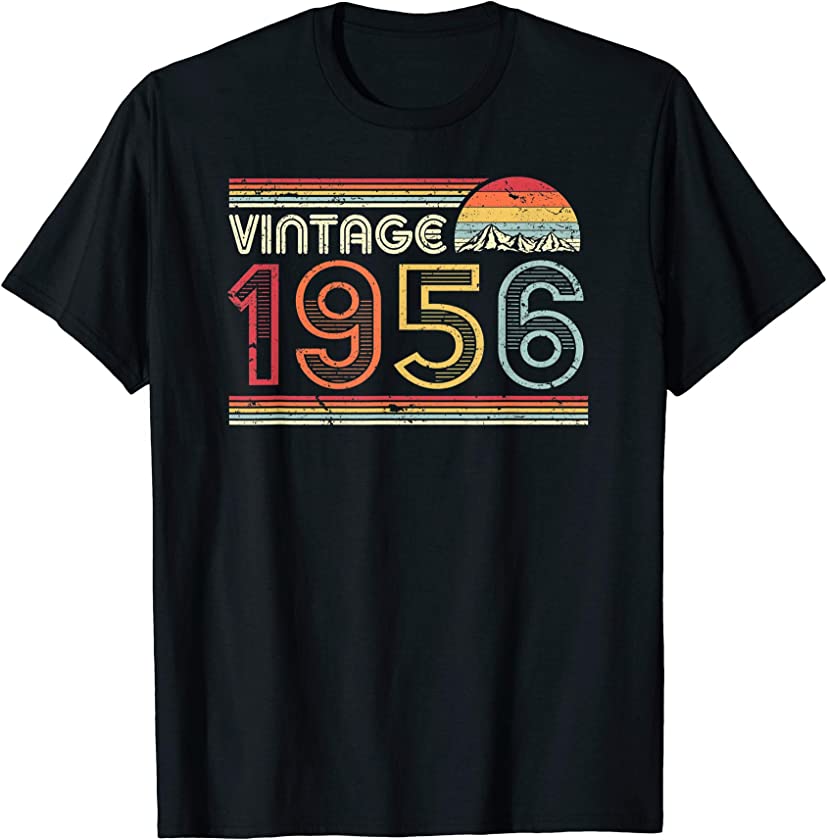 1956 Vintage Shirt, Birthday Gift Tee. Retro Style T-Shirt