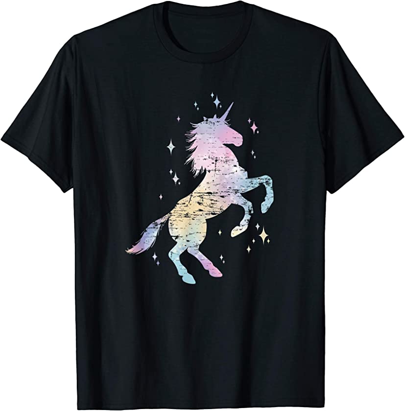 Rainbow Animal Fairy Unicorn Lover Girls Women Gift Unicorn T-Shirt