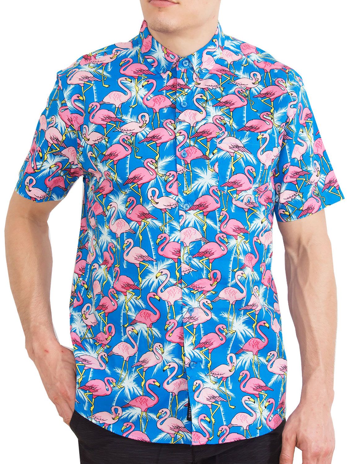 Tropical Blue Nice Design Hawaiian Shirt Dhc18063296