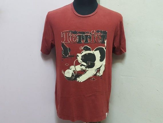 Rare Andy Warhol Terry Puppies Style Pop Art Designer Shirt