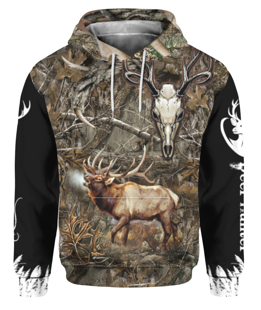 Oragontee Skull Deer Hunting Camo 3D All Over Print | For Men & Women | Adult | Ht2417