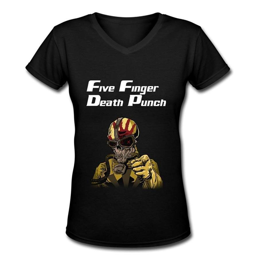 Bird Punch Womens T-Shirt In Black