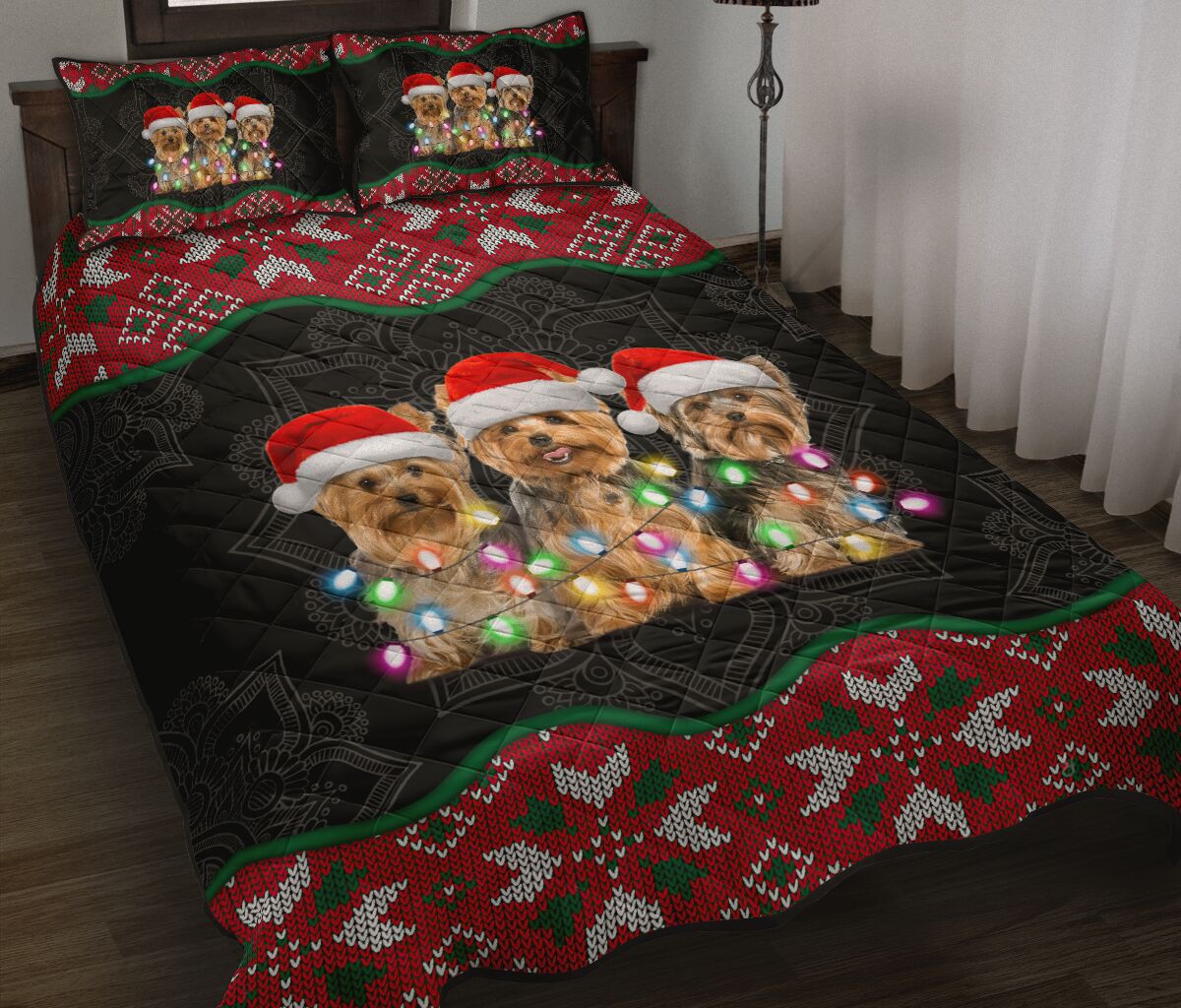 Yorkshire Terrier – Quilt Bed Set Tt021