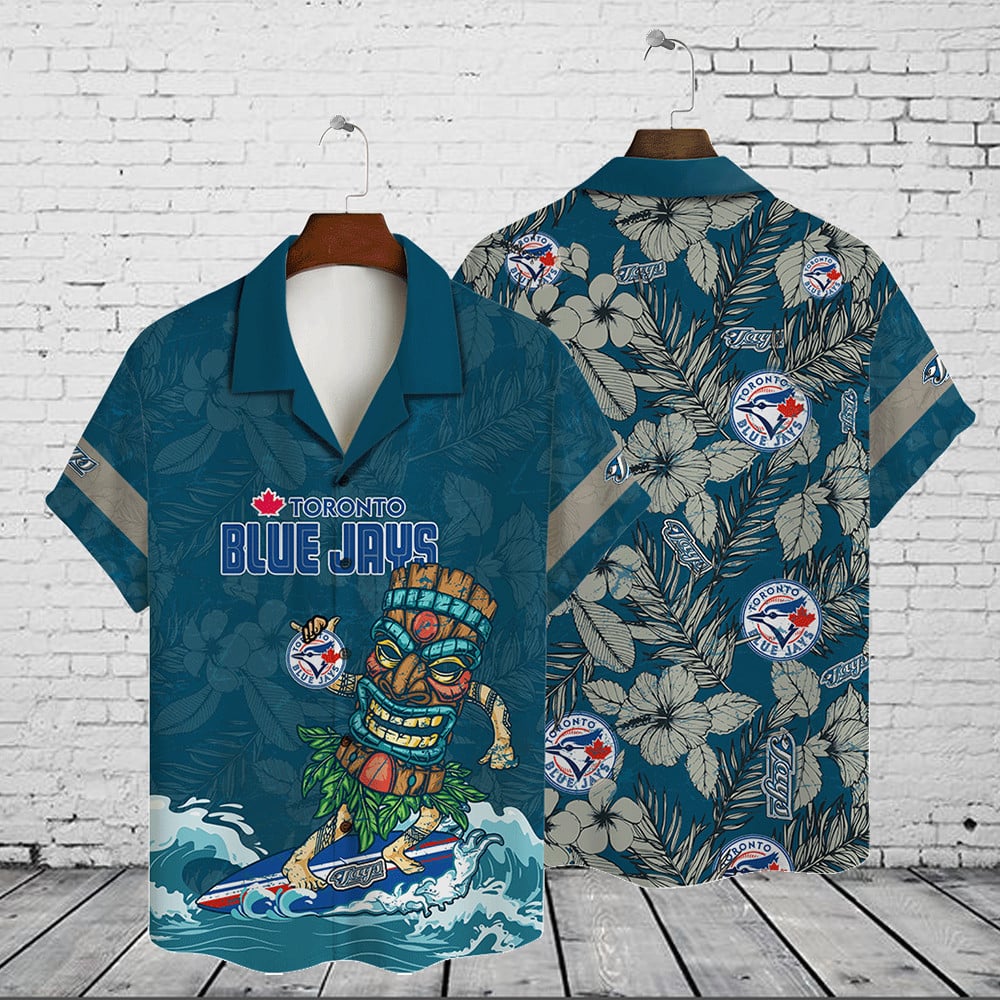 Toronto Blue Jays 2023 Aop Hawaiian Shirt V16