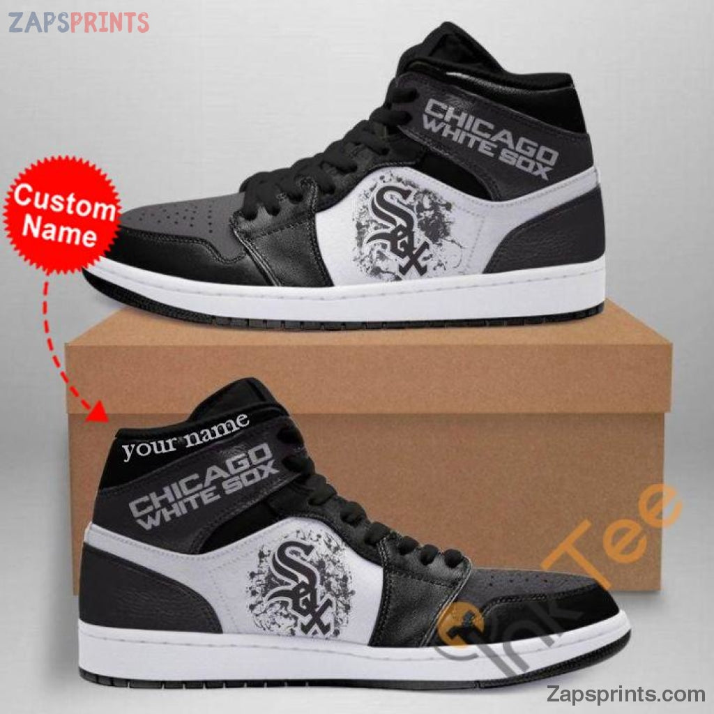 Chicago White Sox Personalized Name Air Jd1 Sneakers Custom Shoes