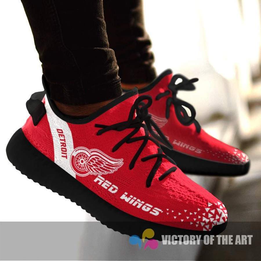 Line Logo Detroit Red Wings Sneakers As Special Shoes