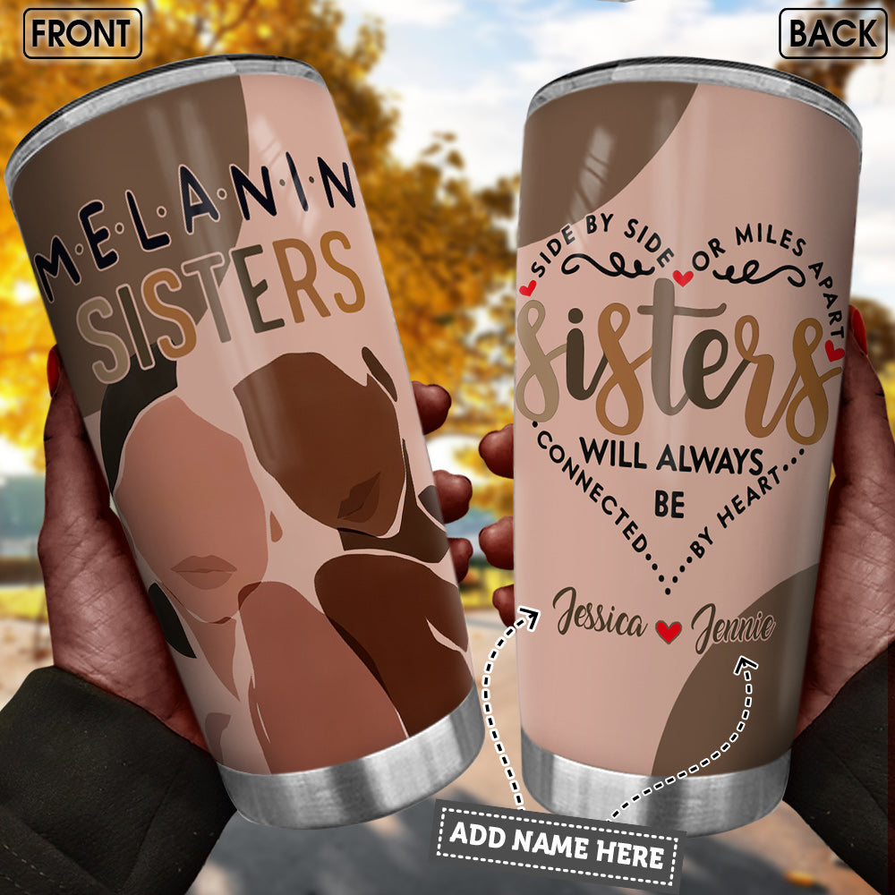 Personalized Melanin Sisters Bwm Bgzz2308003Z Stainless Steel Tumbler