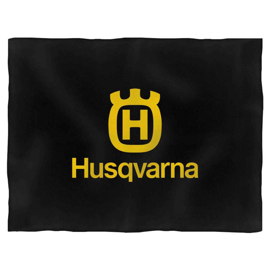 Husqvarna Motrocycles Vtg Retro Blanket