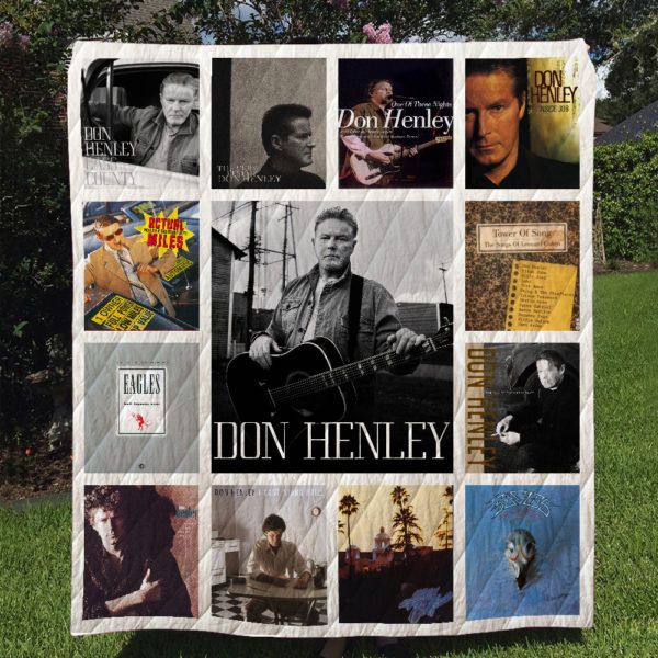 Don Henley 3D Quilt Blanket HGM33