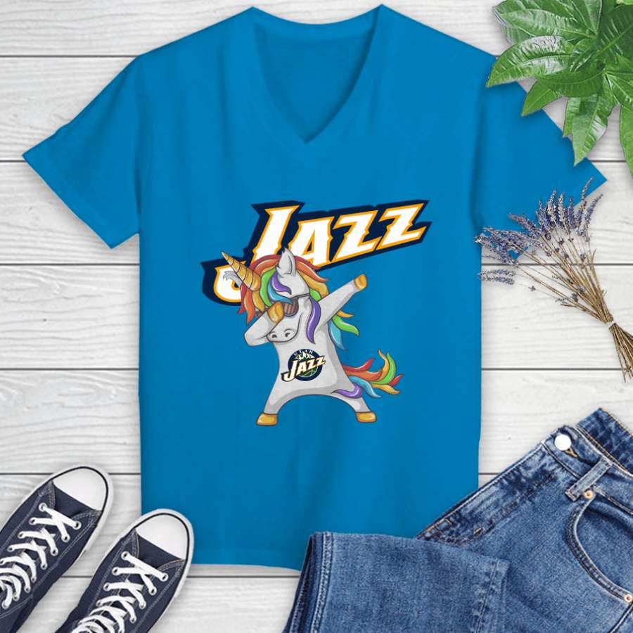 Download Utah Jazz NBA Basketball Funny Unicorn Dabbing Sports ...