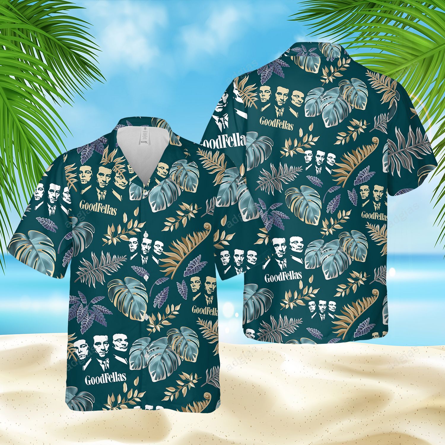 Good Hawaii Pattern Short Sleeve Shirt Ha76223