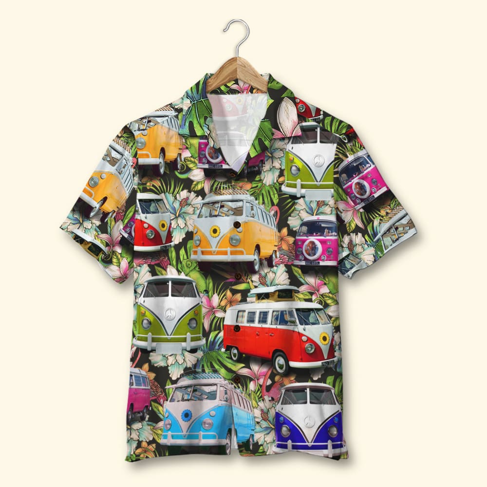 Custom Volkswagen Campervan Photo Hawaii Summer Gift Ha86406