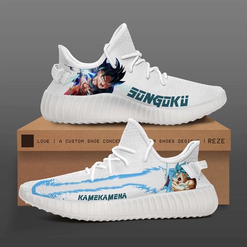 Best Goku Kakalot Character Dragon Ball Yeezy Sneakers Shoes For Sale