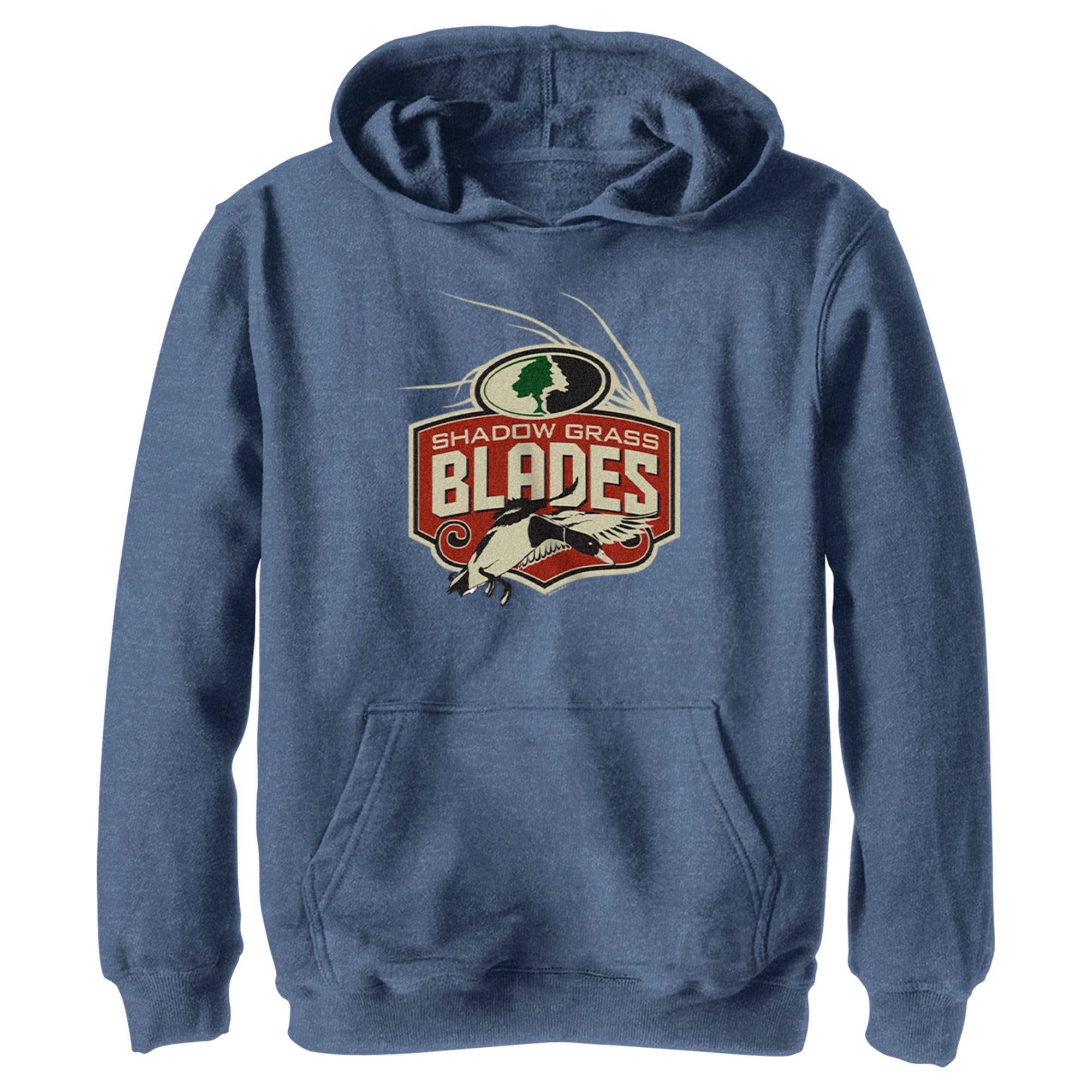 Boy’S Mossy Oak Color Shadow Grass Blades Logo Pull Over Hoodie