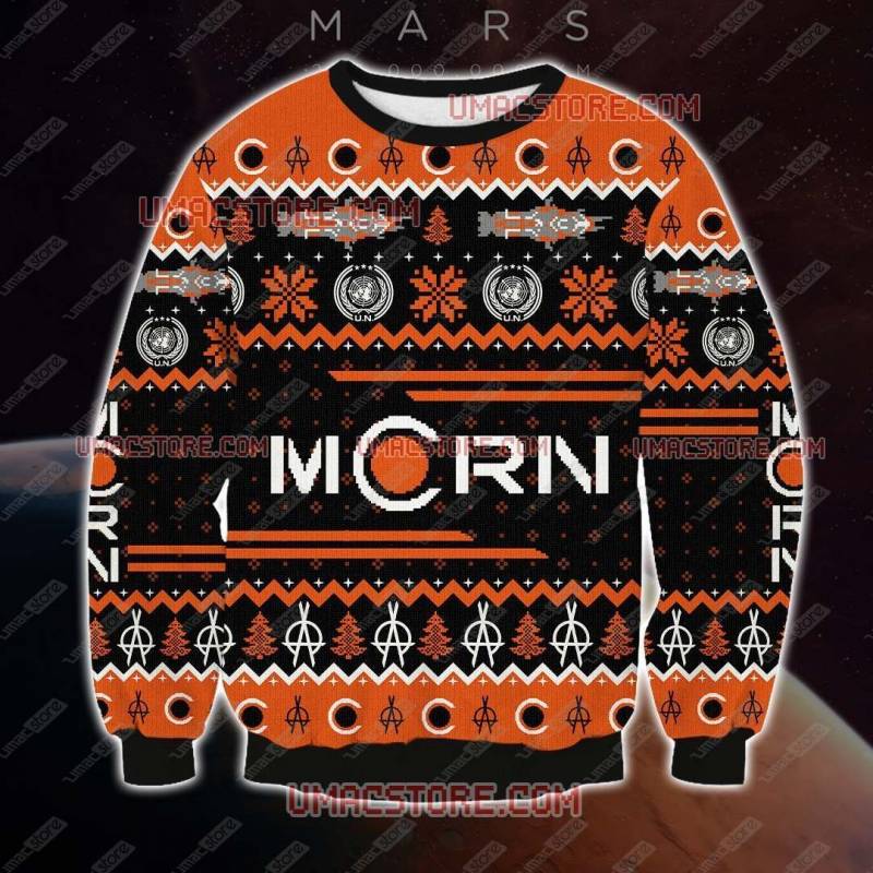 The Expanse MCRN 3D Print Ugly Christmas Sweatshirt