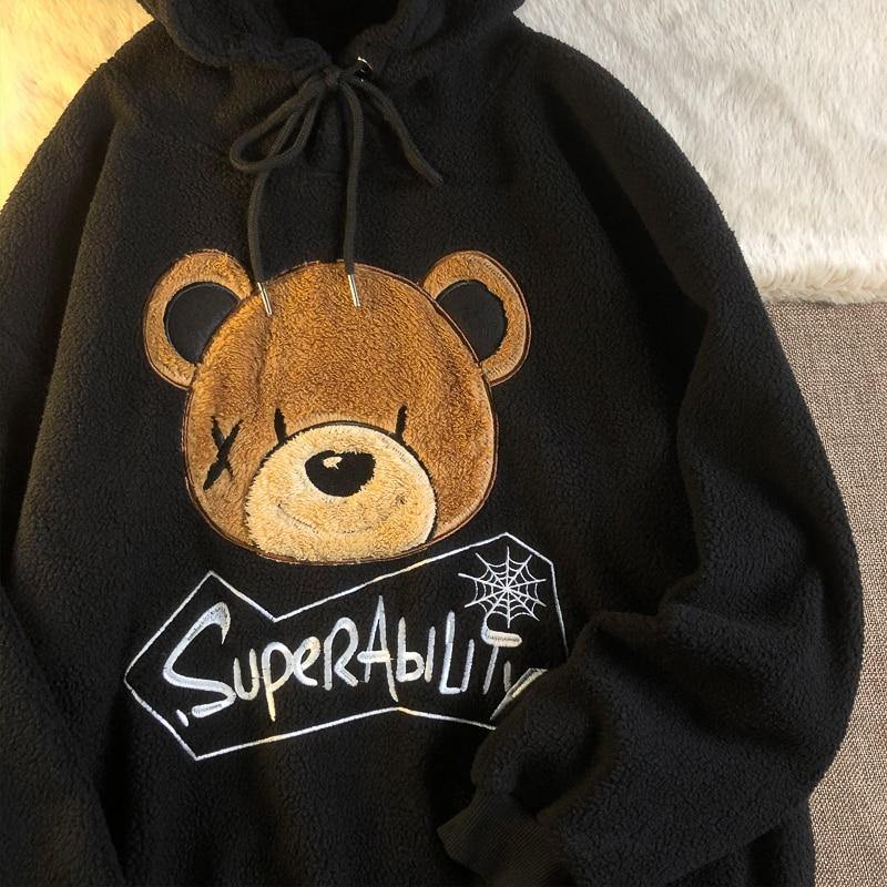 Superb Bear Fleece Hoodie