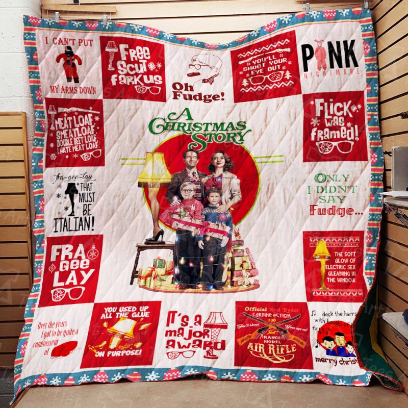 A Christmas Story Quilt Blanket 01906