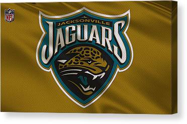 3 Jacksonville Jaguars Uniform Joe Hamilton Canvas Print