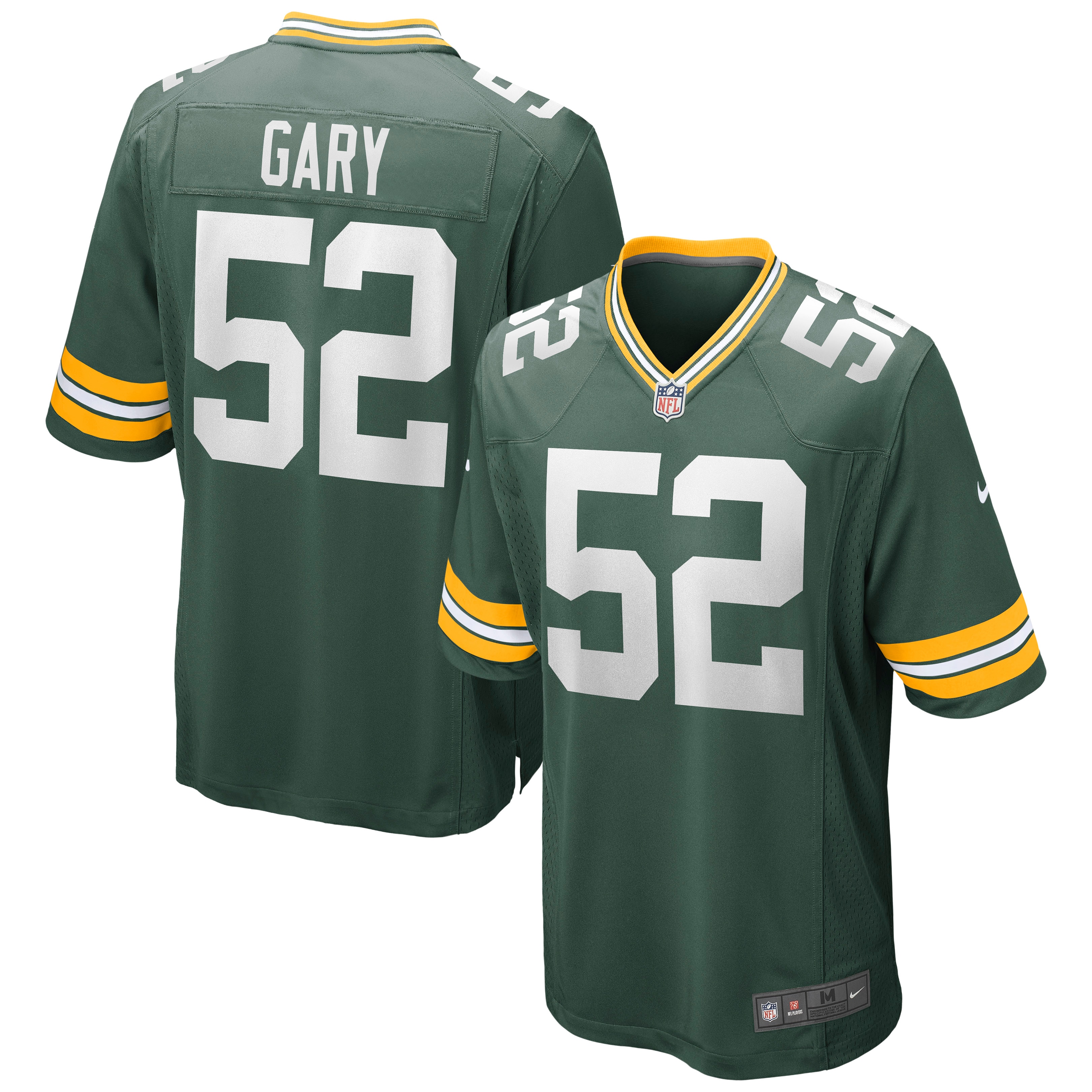 Rashan Gary Green Bay Packers Game Jersey – Green