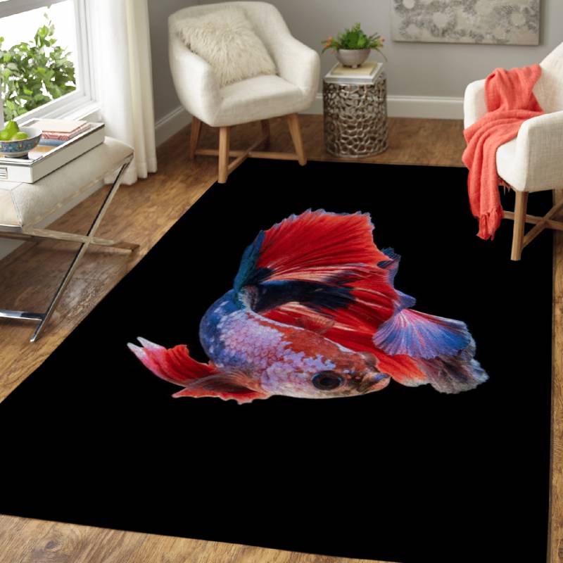 Siamese fighting fish – Animals Area Rug Carpet