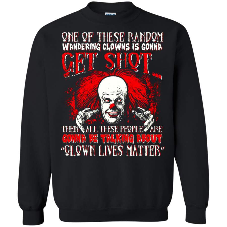 AGR Clown Lives Matter Pennywise Sweatshirt