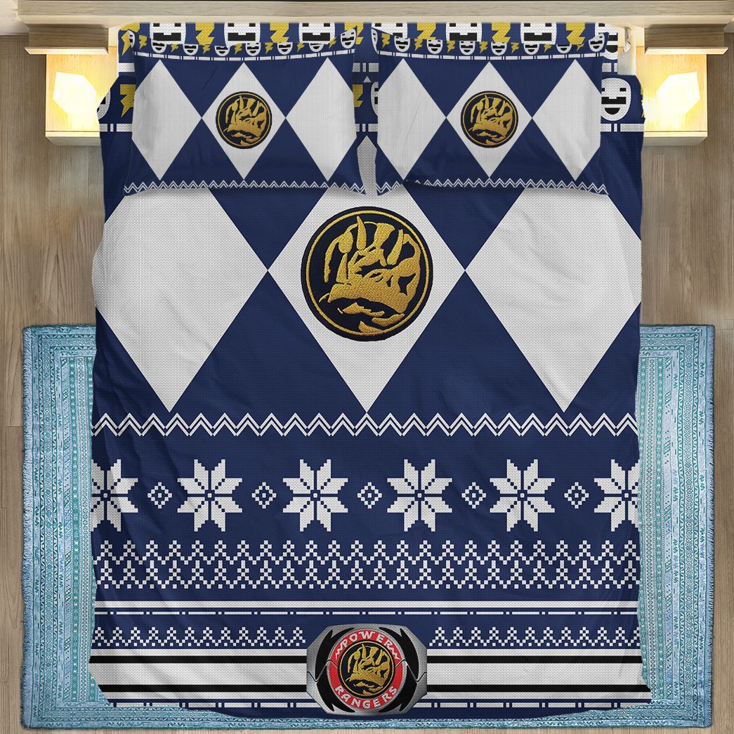 Casespring 3D Blue Power Ranger Custom Bedding Set