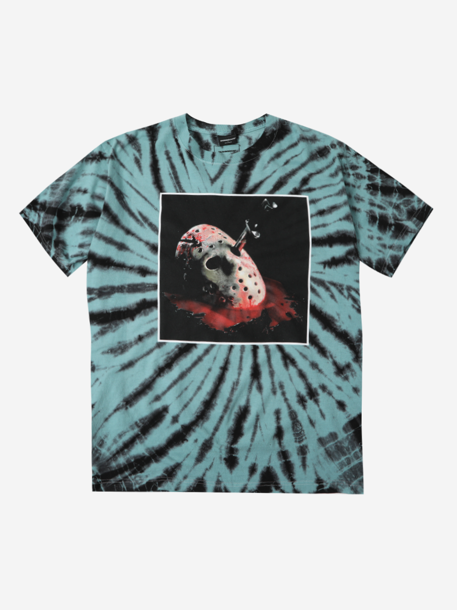 Friday The 13Th Poster Tie Dye Tee