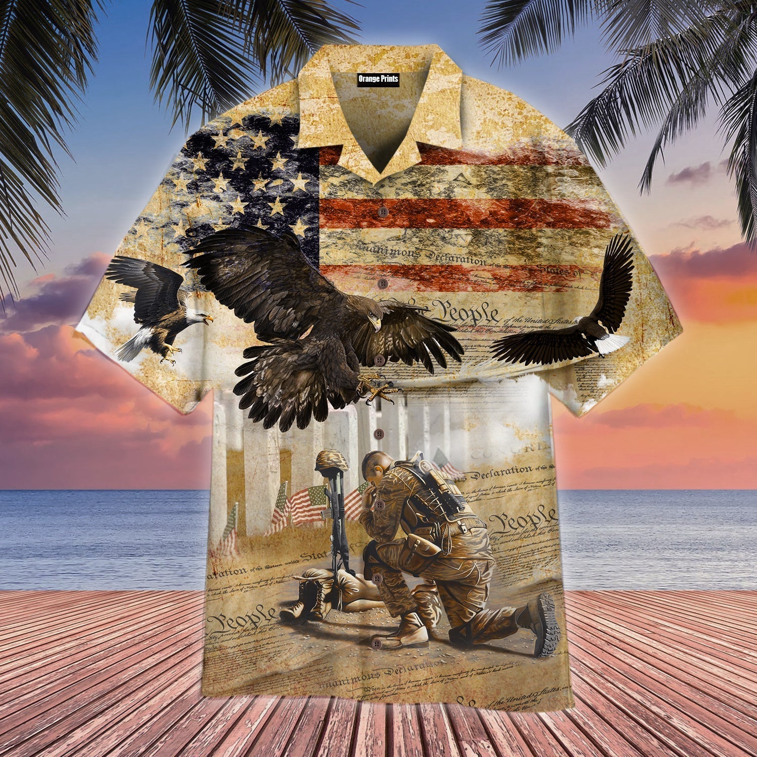 Memorial Day Honor The Fallen Aloha Hawaii Shirts For Men Women Ha106376