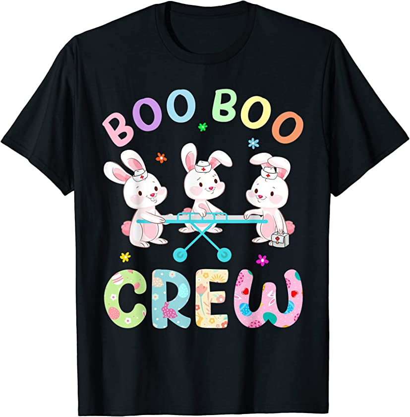 Rabbit Nurses Funny Bunny EMS EMT Paramedic Nurse Easter Day T-Shirt