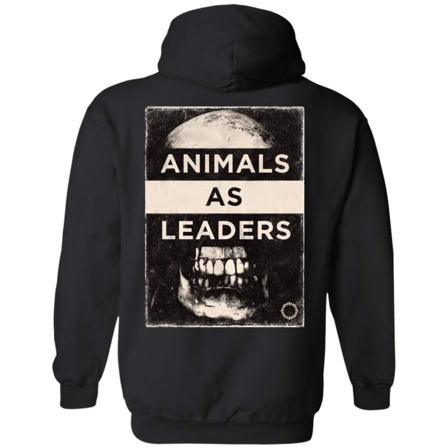 Animals As Leaders Men’s Skull Back print Pullover Hoodie