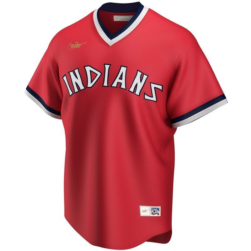 Cleveland Guardians 2020 MLB Personalized Custom Red Custom Jersey