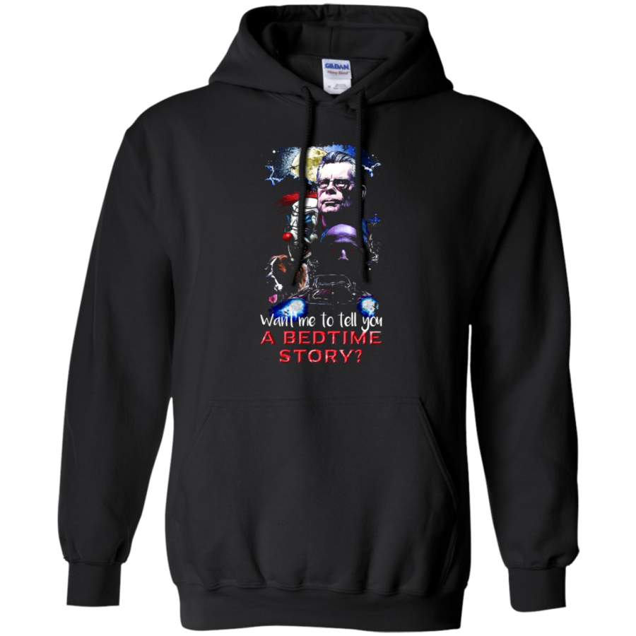 AGR Want To Tell You A Bedtime Story Stephen King Hoodie